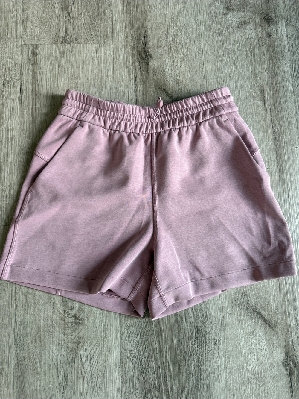 LuluLemon Women's Pink Drawstring Lounge Shorts